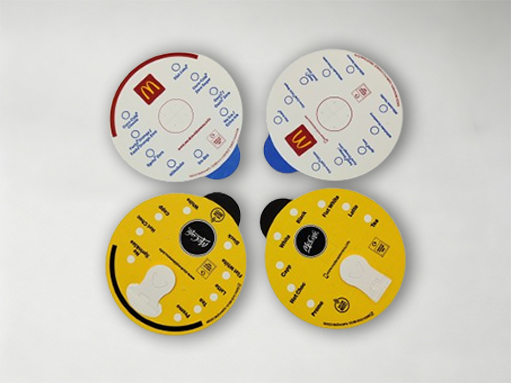 Cup cap paper